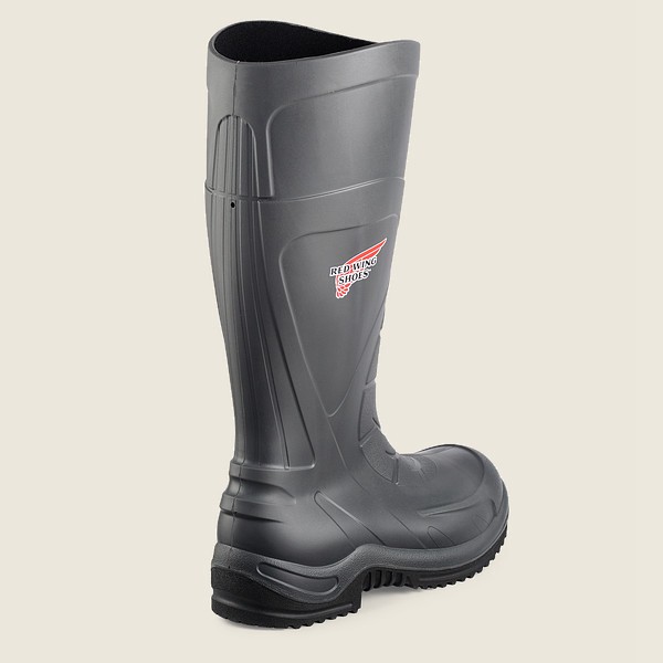 Red Wing Safety Boots Injex™ - 17-Inch Waterproof Toe Pull-On - Grå - Herre 1684-TJFSM